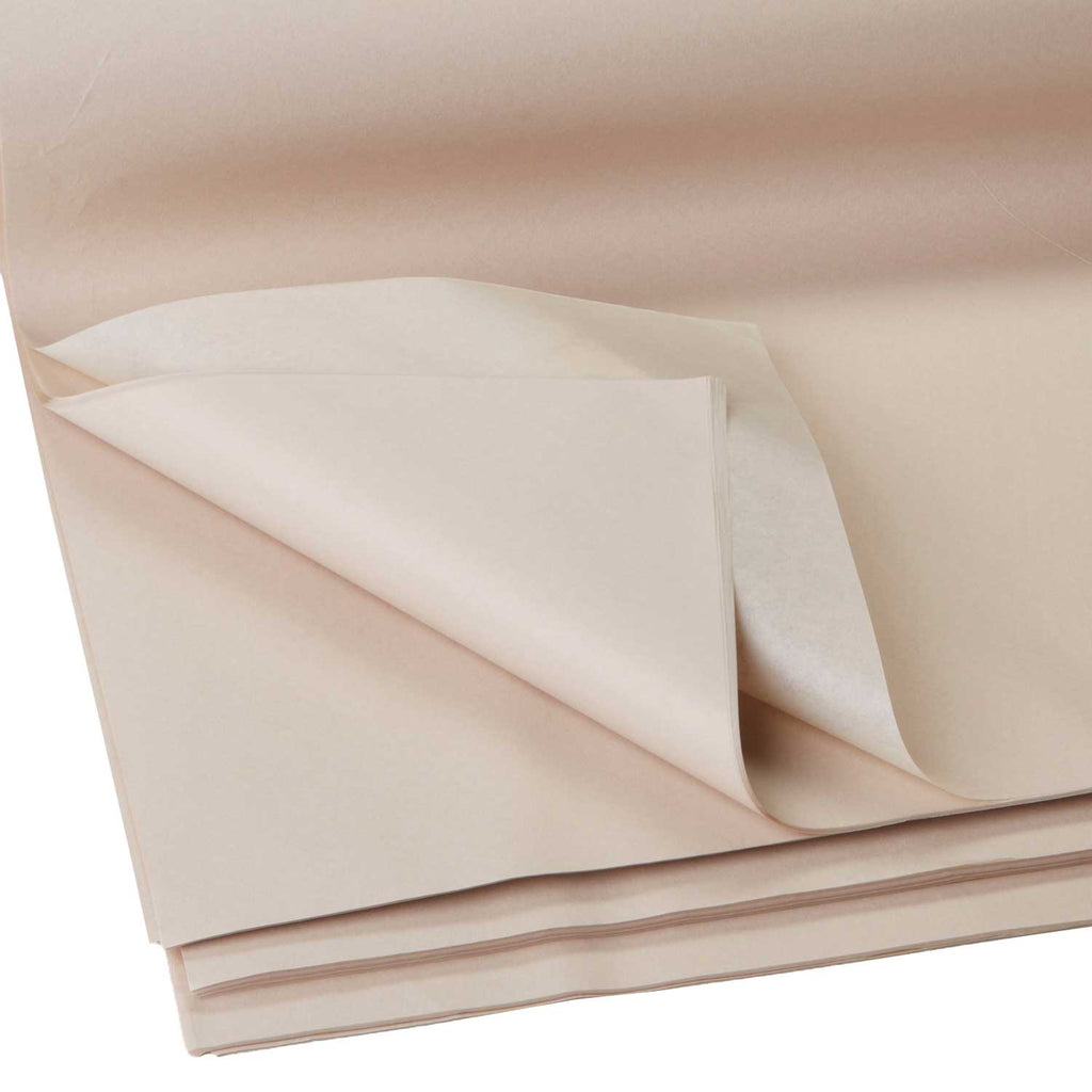 BFT18a Solid Color Natural Tissue Paper Swatch