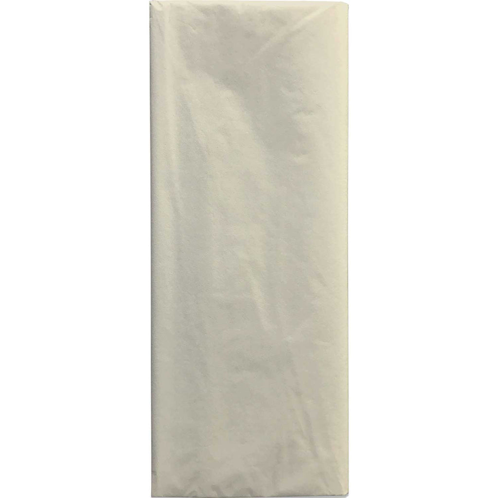 BFT19c Solid Color Ivory Tissue Paper Folded Pack