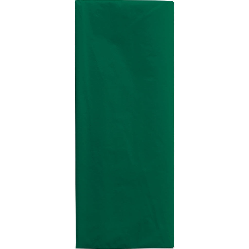 BFT25c Solid Color Hunter Green Tissue Paper Folded Pack