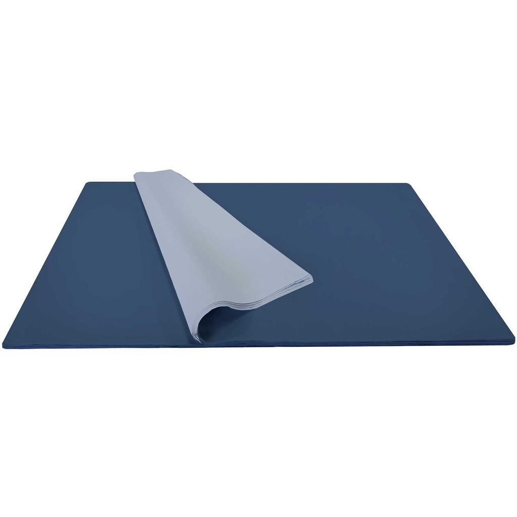 BFT26b Solid Color Navy Blue Tissue Paper Bulk