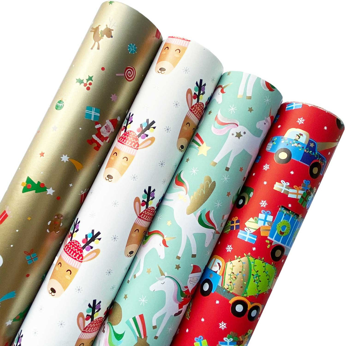 World of Confectioners - Wrapping paper christmas roll 200x70 children's  mix No.6 - MFP Paper - Gift wrapping paper - Paper goods
