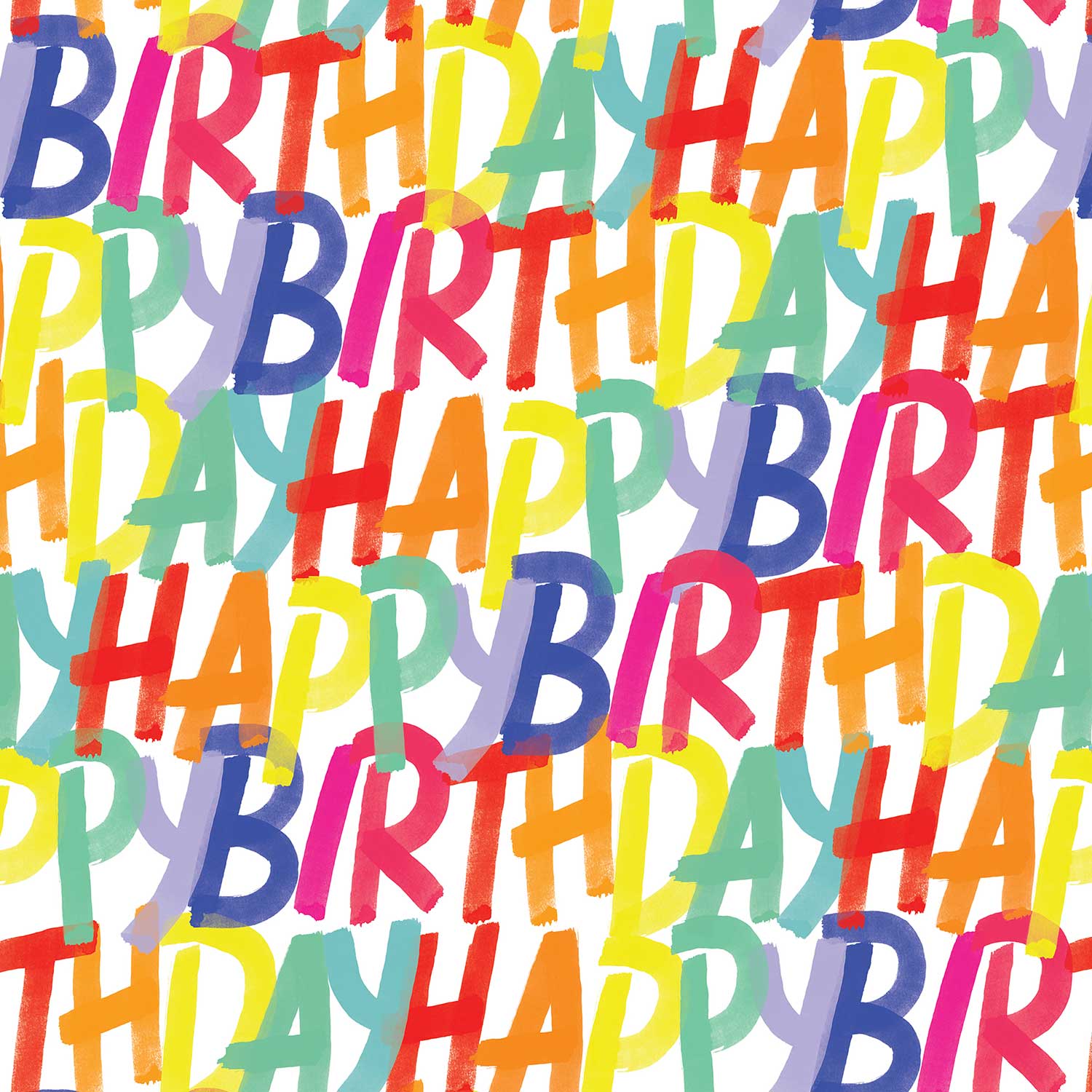 Happy Birthday Wrapping Paper