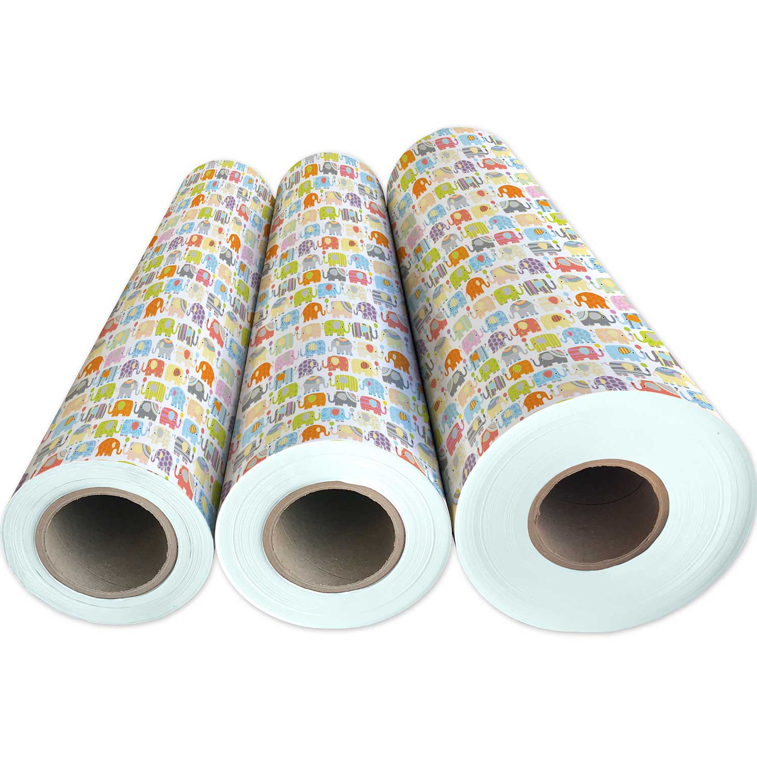 Baby Elephants Wrapping Paper (36 sq. ft.)