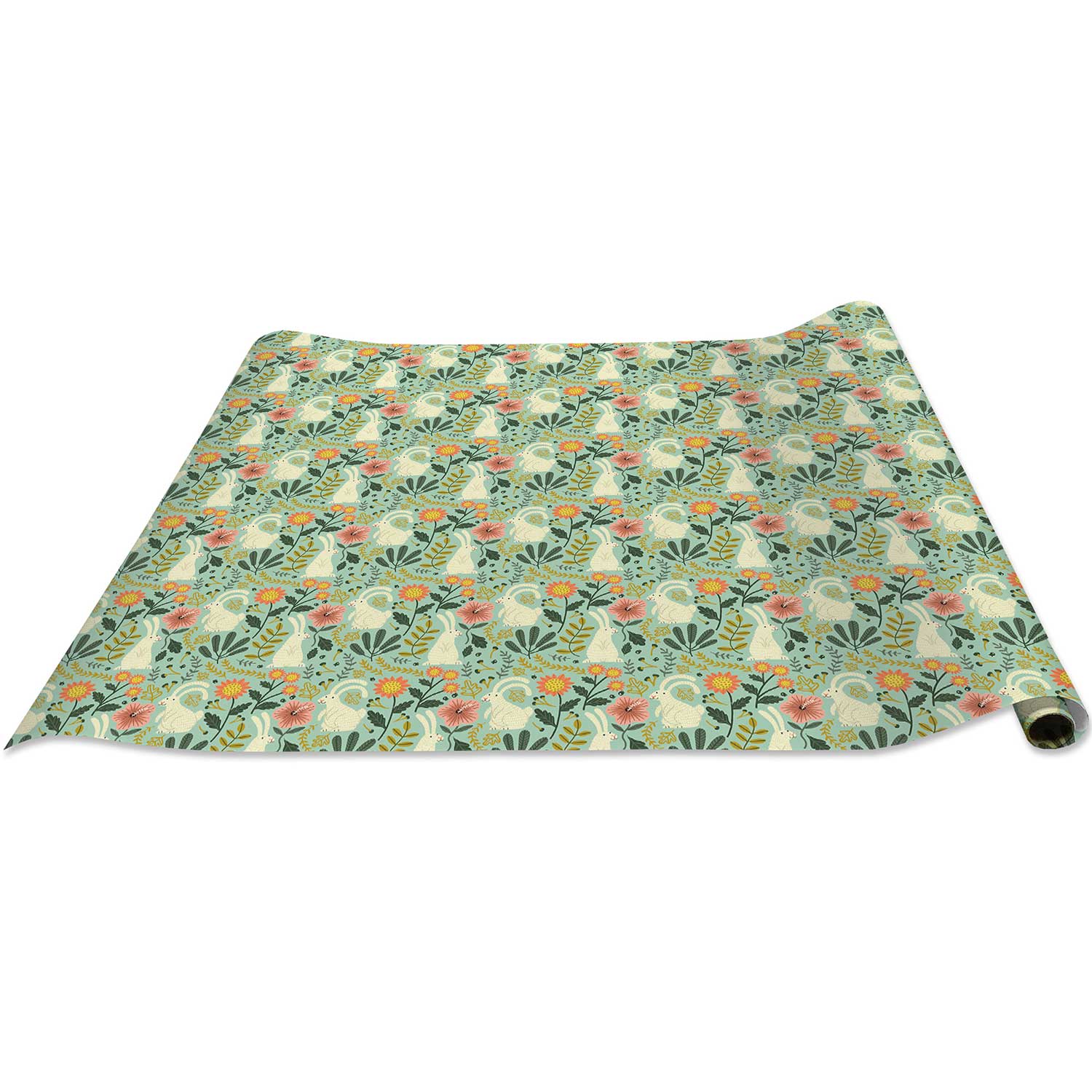 Present Paper Bunny Rabbits Easter Gift Wrap | 1/4 Ream 208 ft x 30 in