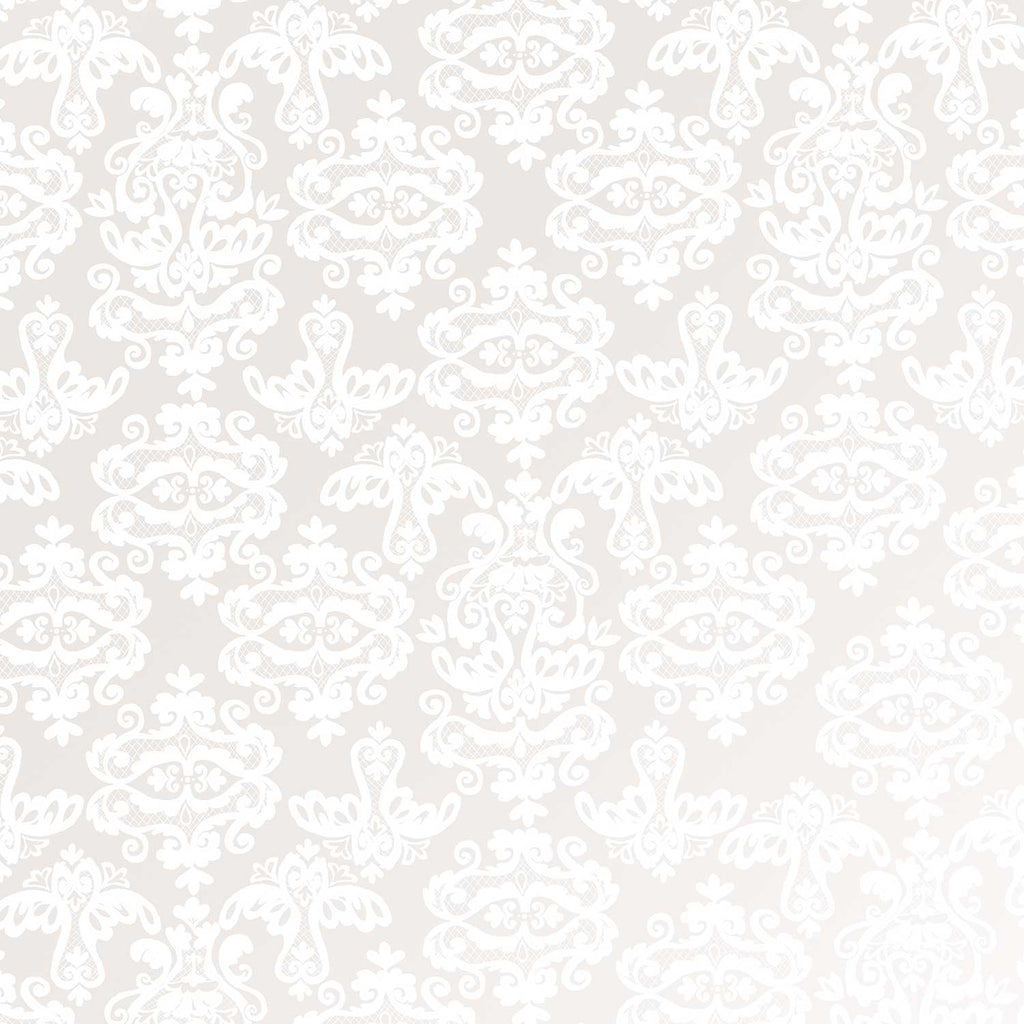 B195a Pearl Damask Pattern Gift Wrapping Paper Swatch 
