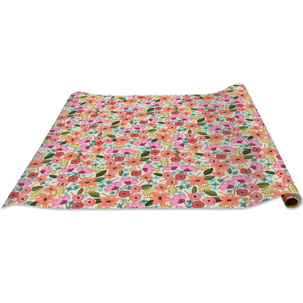 B209d Floral Gift Wrapping Paper Regular Roll 