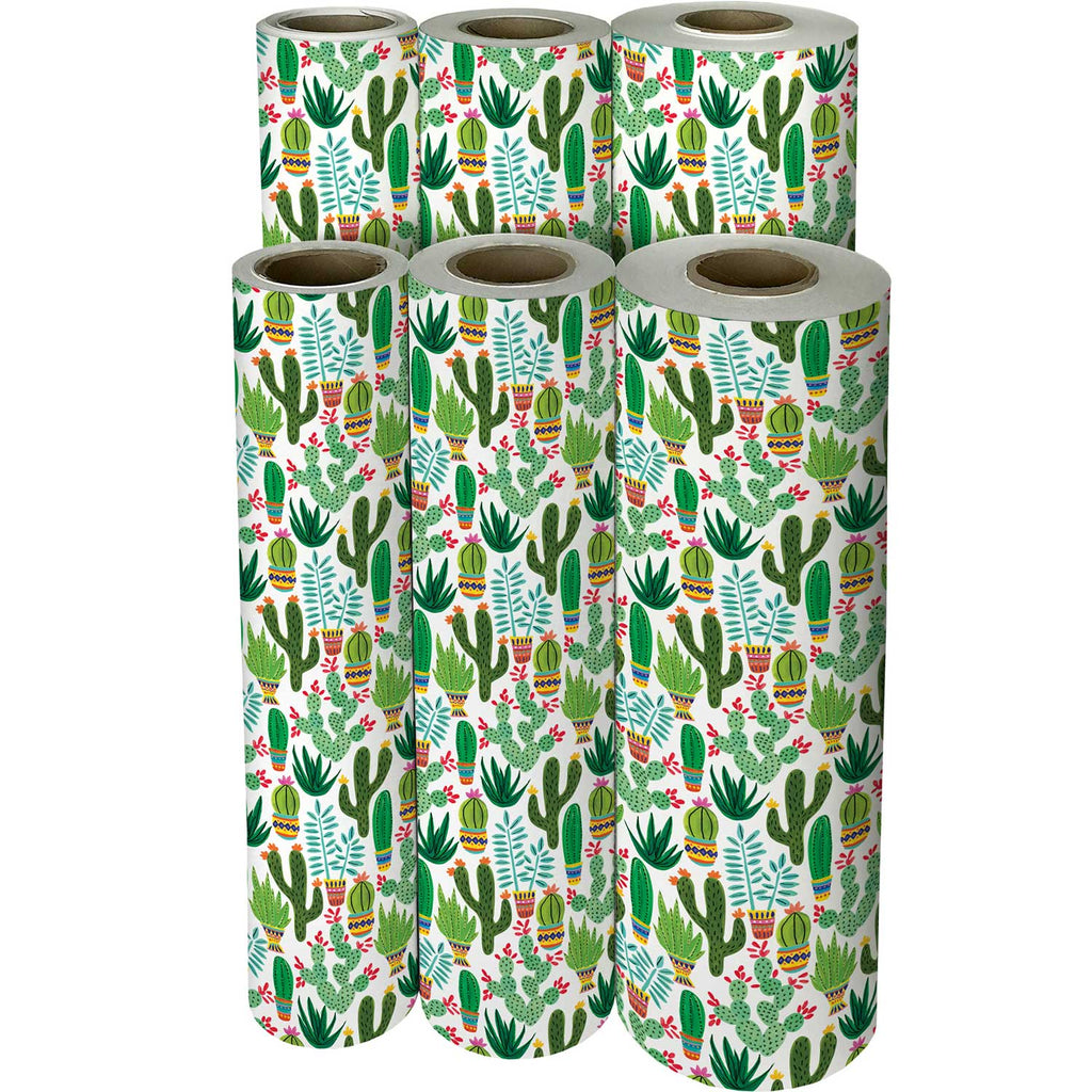 B224f Cactus Gift Wrapping Paper Reams 