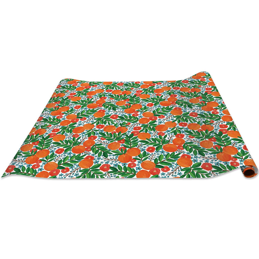 B257d Oranges Gift Wrapping Paper Regular Roll 