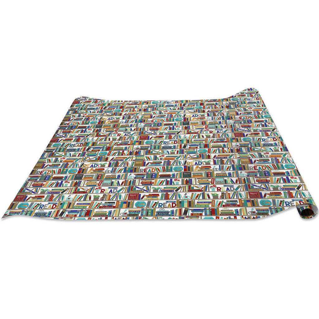 B306d Books Gift Wrapping Paper Regular Roll 