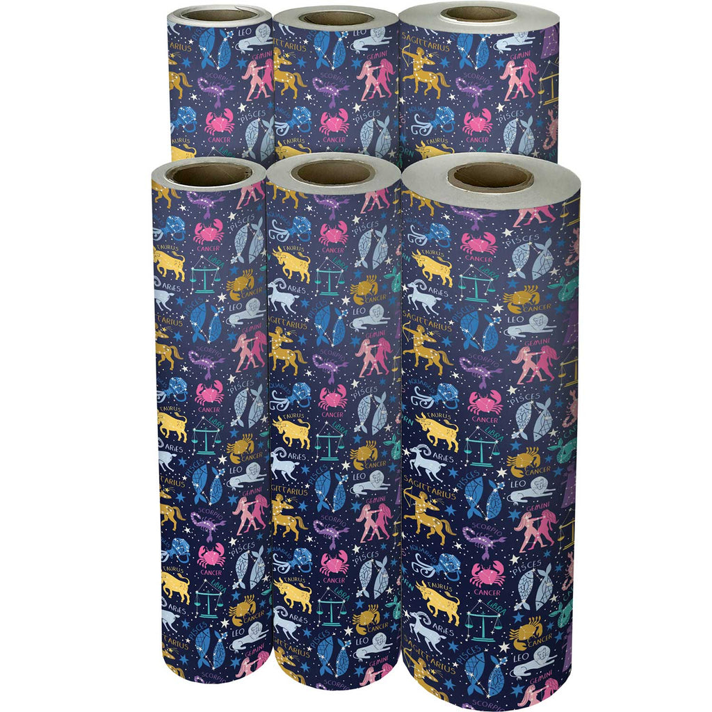 B308f Astrology Gift Wrapping Paper Reams 