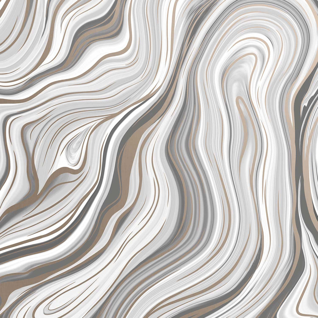 B330a Marbleized Silver Gift Wrapping Paper Swatch 