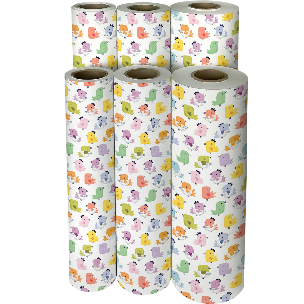 Baby Chicks Baby Gift Wrapping Paper Reams 