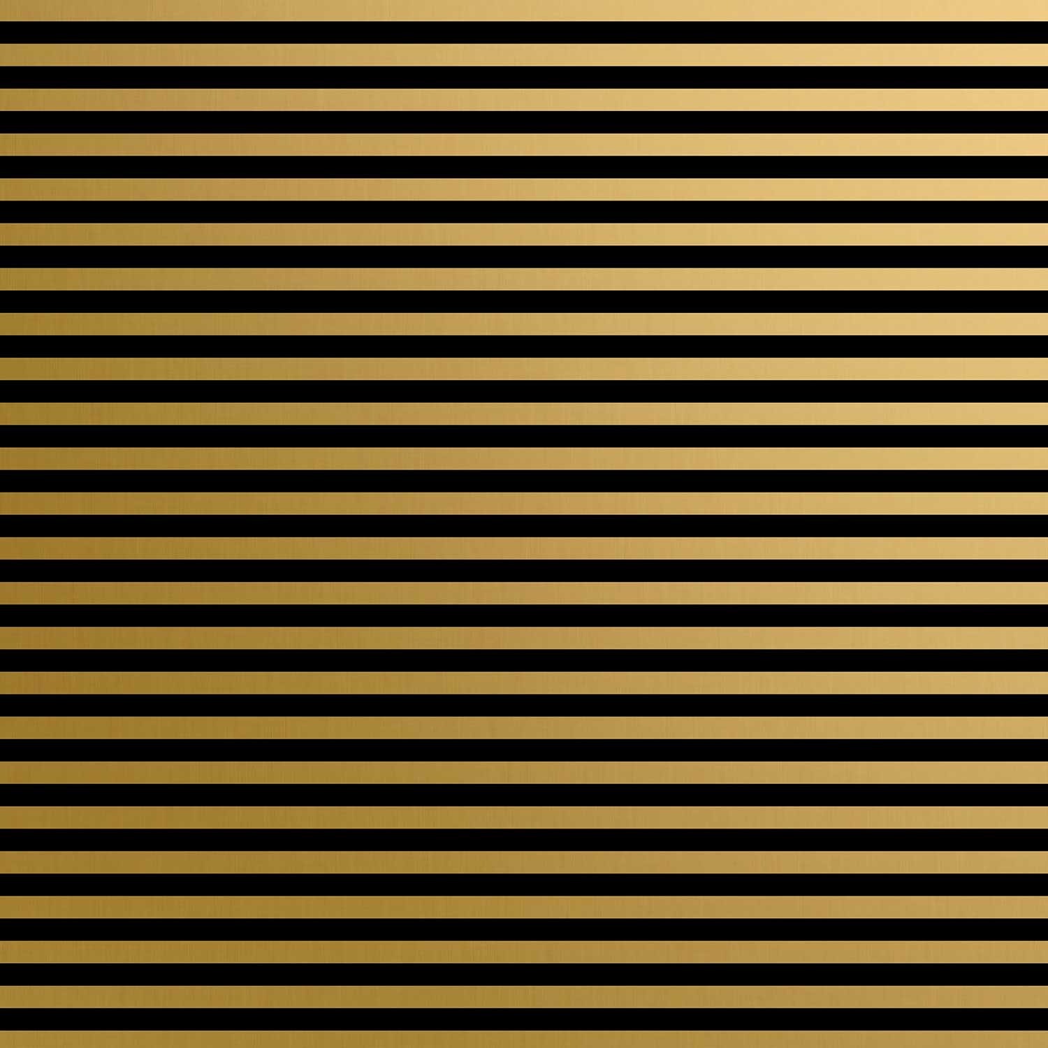 Black & Gold Stripes Gift Wrap 1/4 Ream 208 ft x 24 in