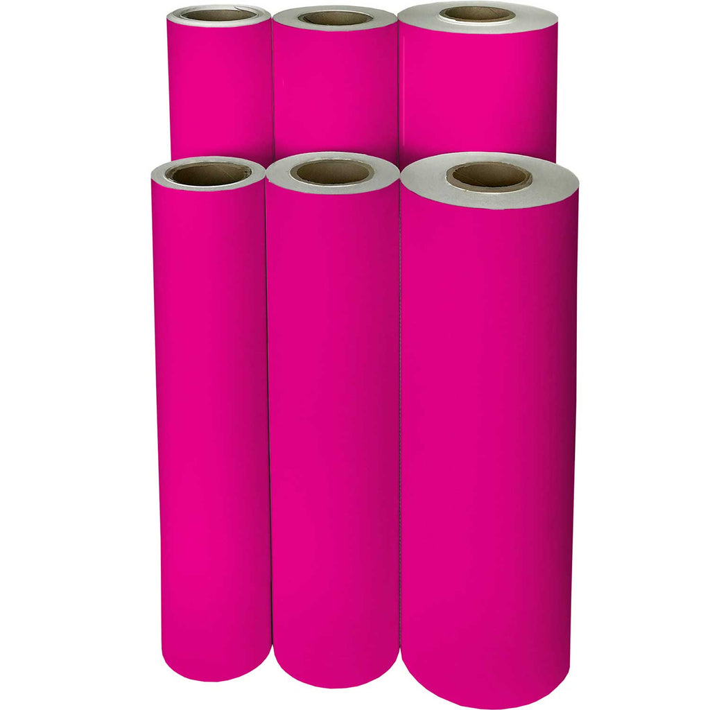 B910Mf Solid Magenta Gift Wrapping Paper Reams 