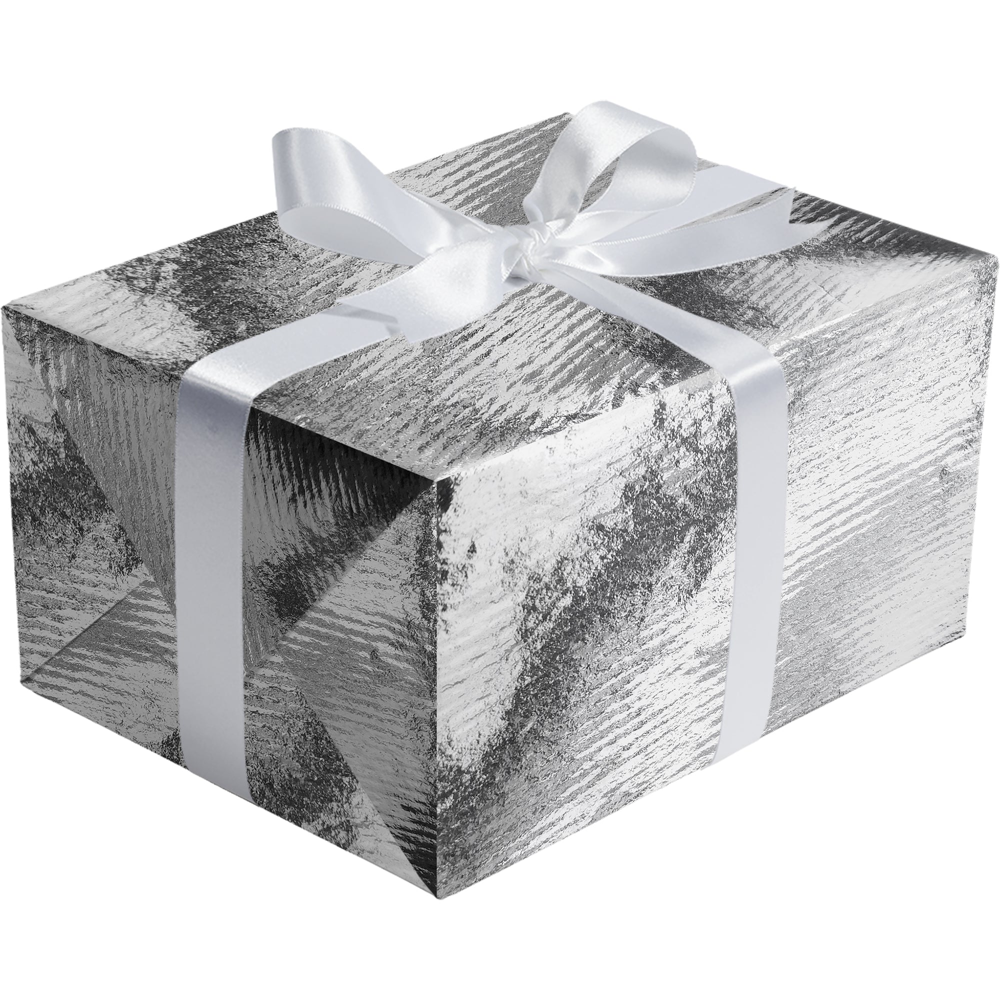 Silver Wrapping Paper 24 x 833', Full Ream Roll