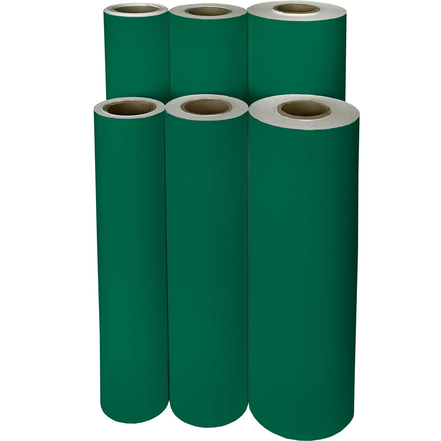 MATTE GREEN solid color Wrapping Paper