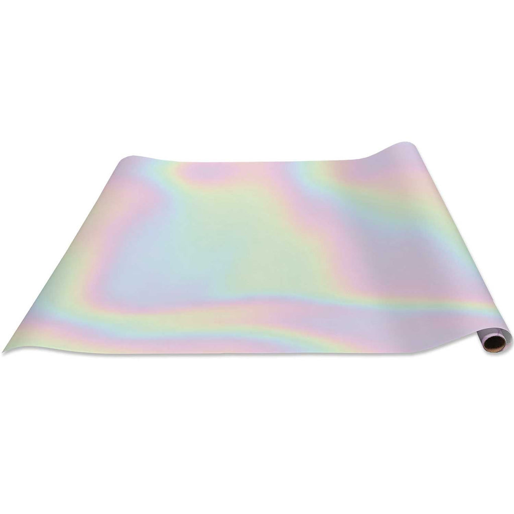 B930Id Solid Iridescent Laminated Gift Wrapping Paper Regular Roll 
