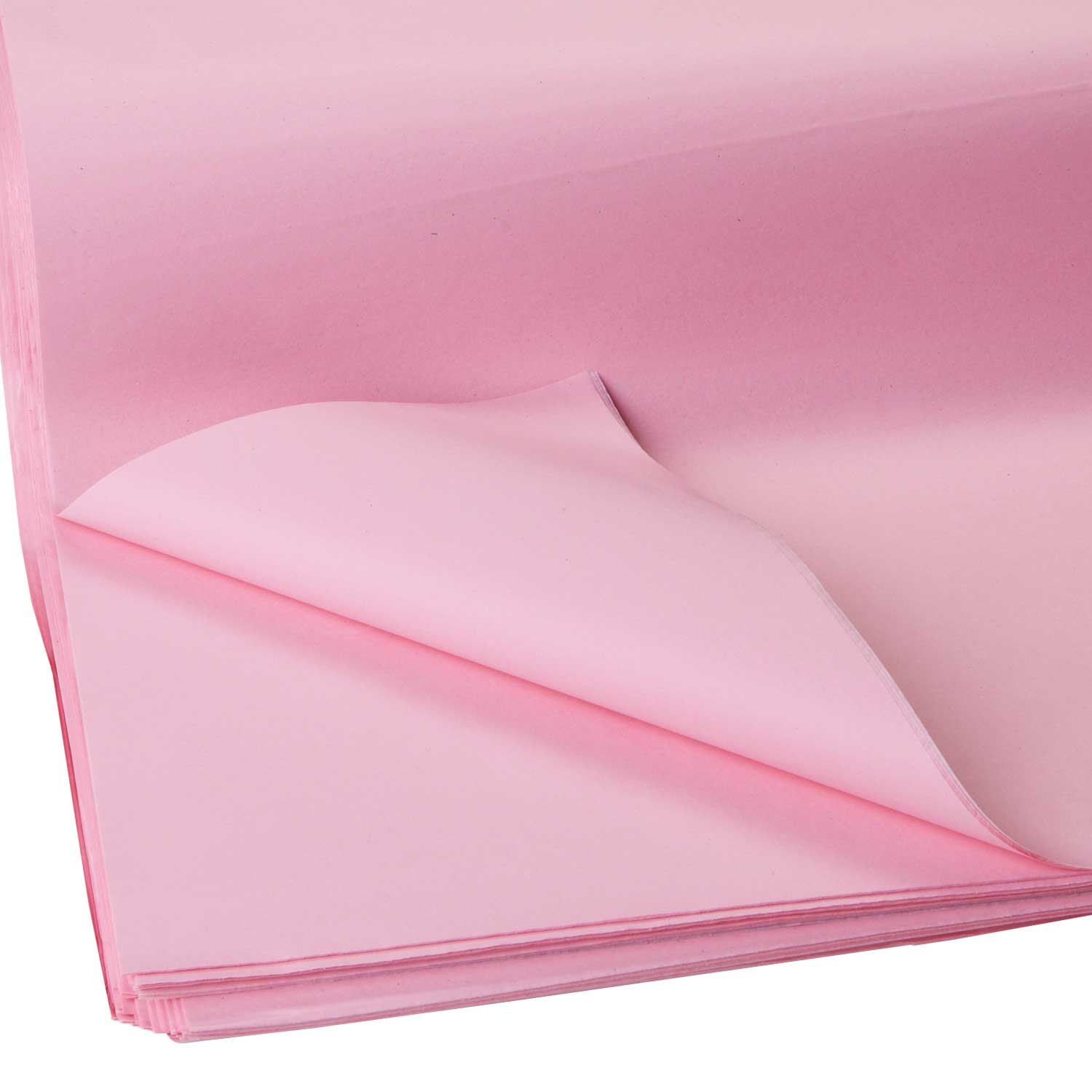 Pastel Pink Gift Tissue Paper, 96 Folded Sheets 20 x 26