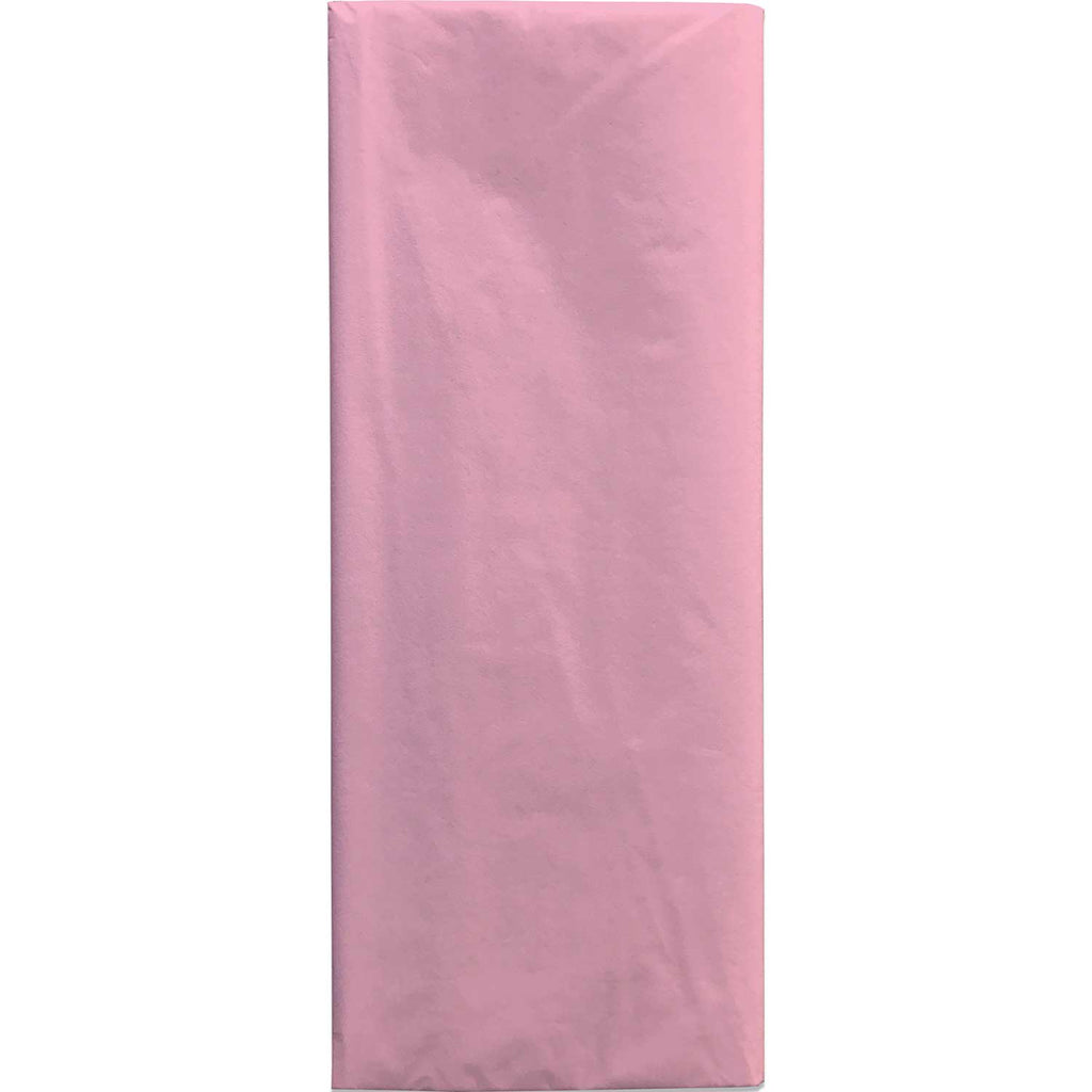 BFT02c Solid Color Pastel Pink Tissue Paper Folded Pack