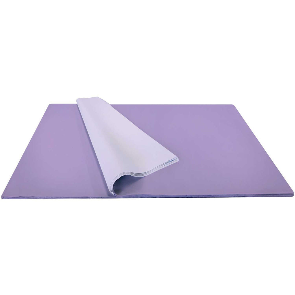 BFT04b Solid Color Lavender Tissue Paper Bulk