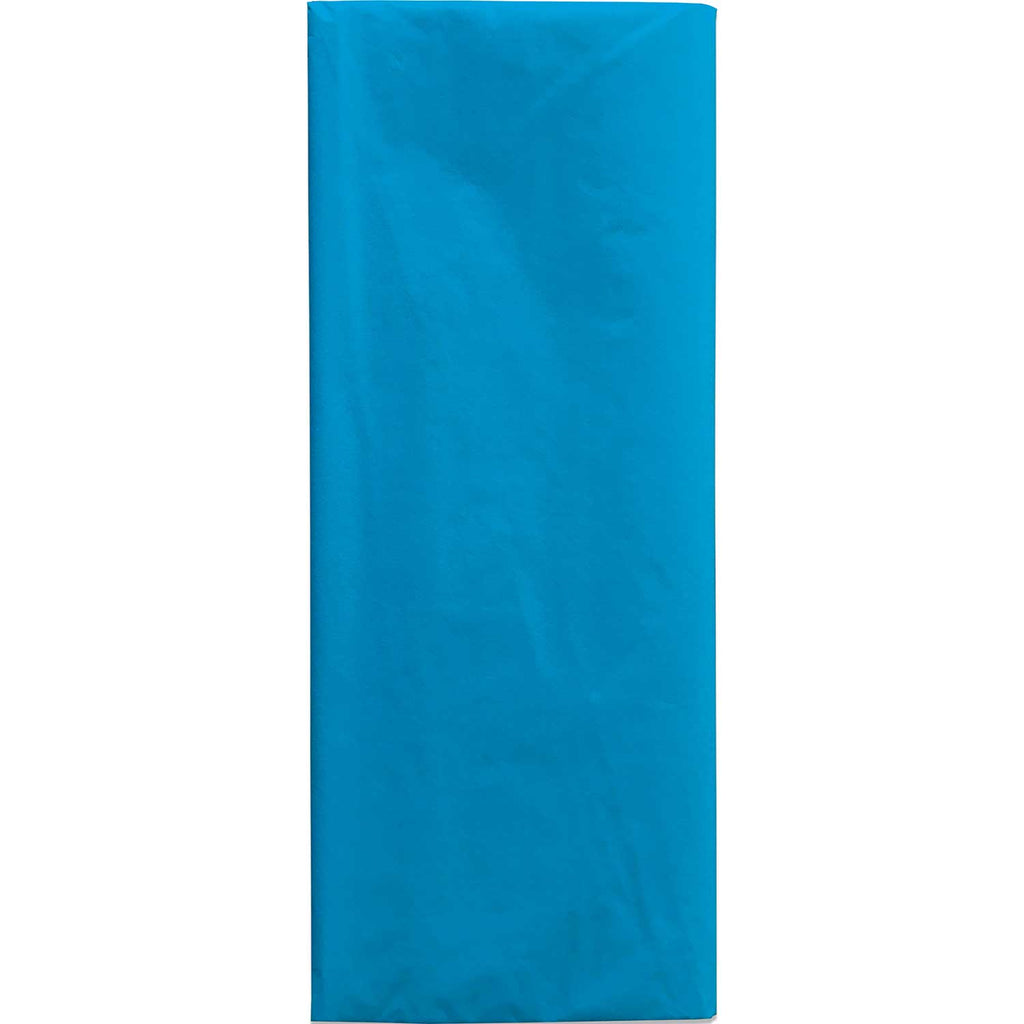 BFT05c Solid Color Blue Tissue Paper Folded Pack