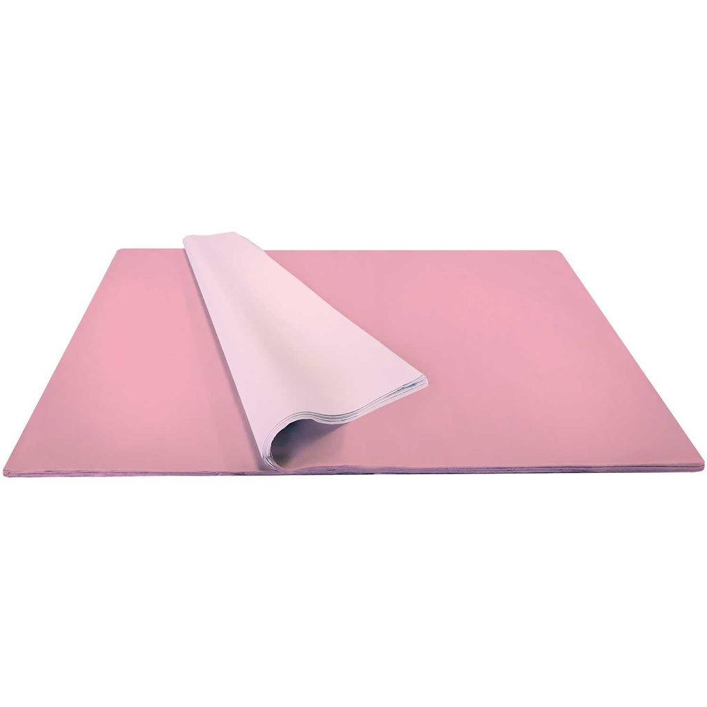 BFT06b Solid Color Pink Tissue Paper Bulk