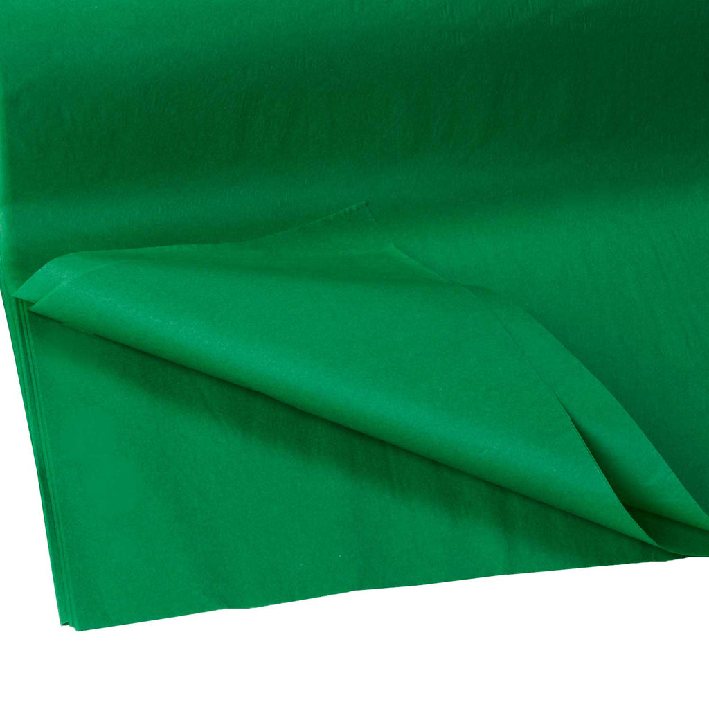BFT13a Solid Color Green Tissue Paper Swatch