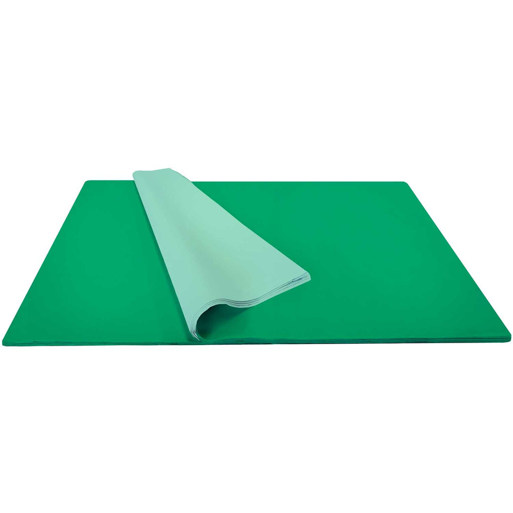 BFT13b Solid Color Green Tissue Paper Bulk