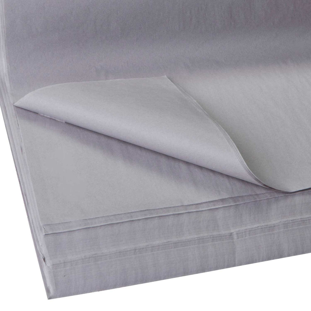 BFT14a Solid Color Gray Tissue Paper Swatch