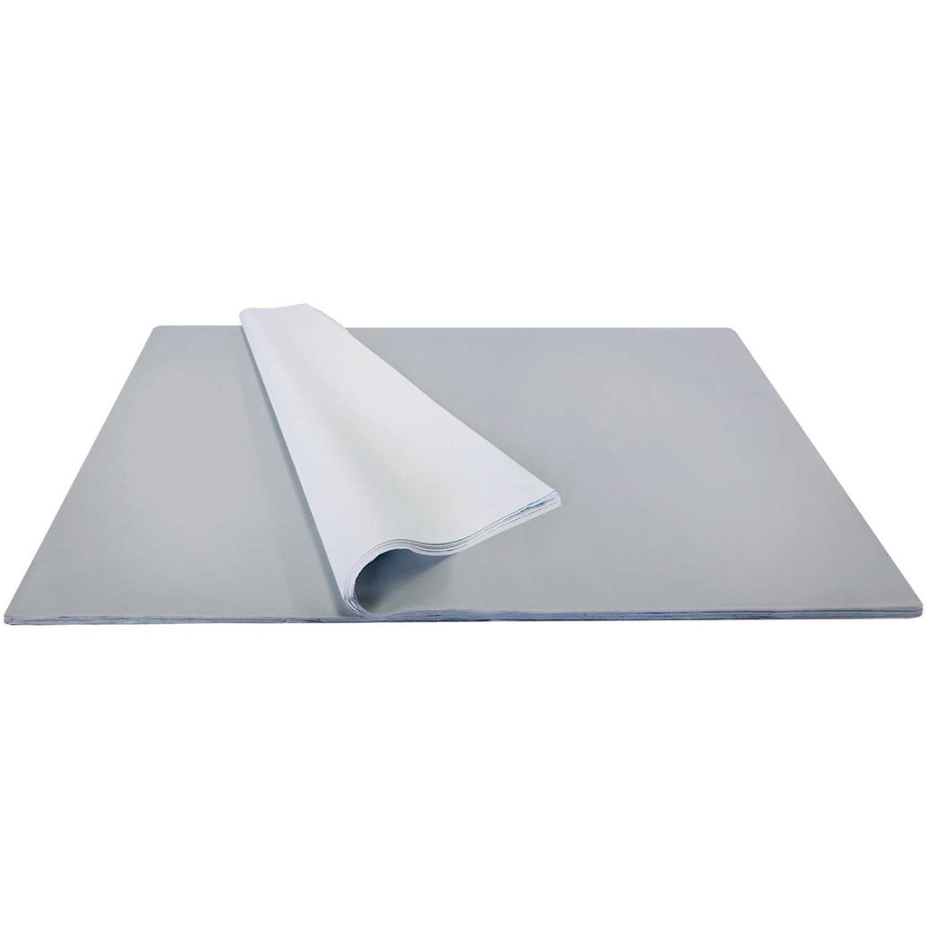 BFT14b Solid Color Gray Tissue Paper Bulk