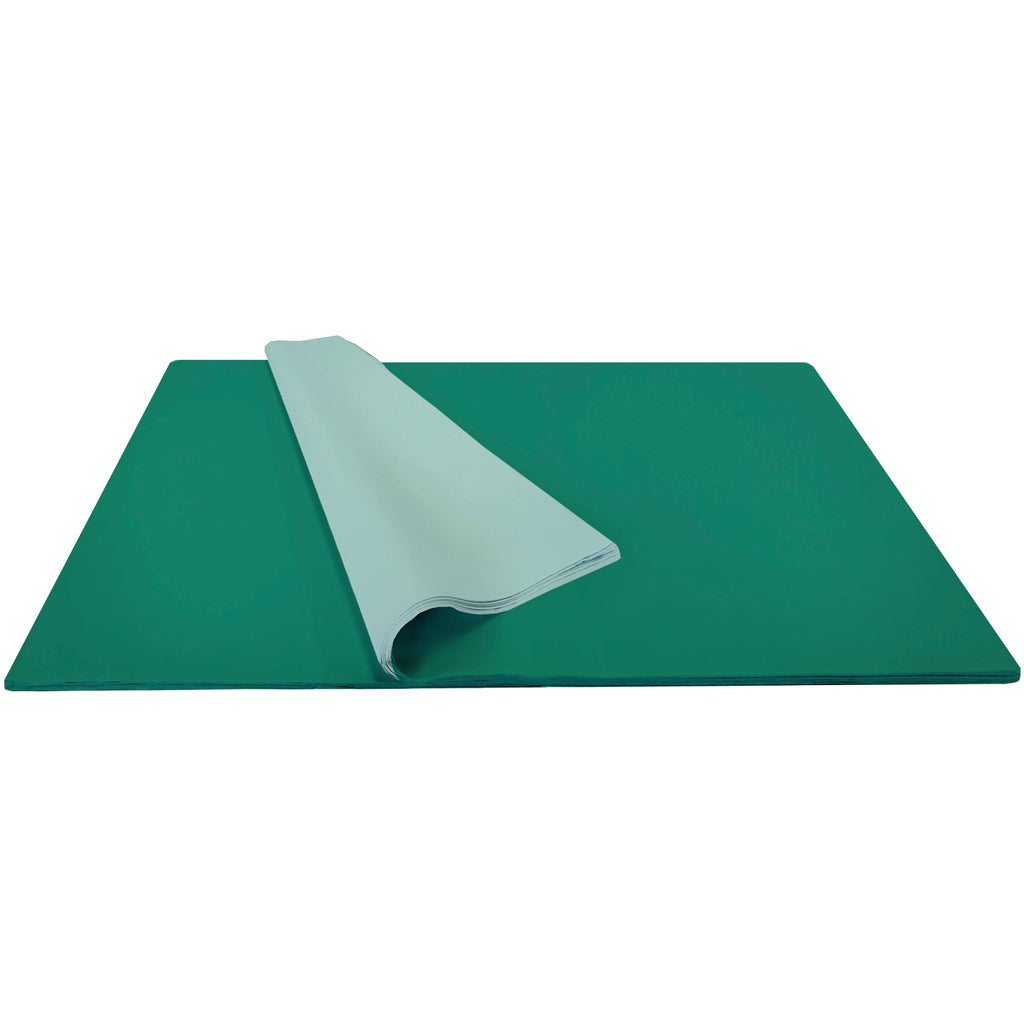 BFT25b Solid Color Hunter Green Tissue Paper Bulk