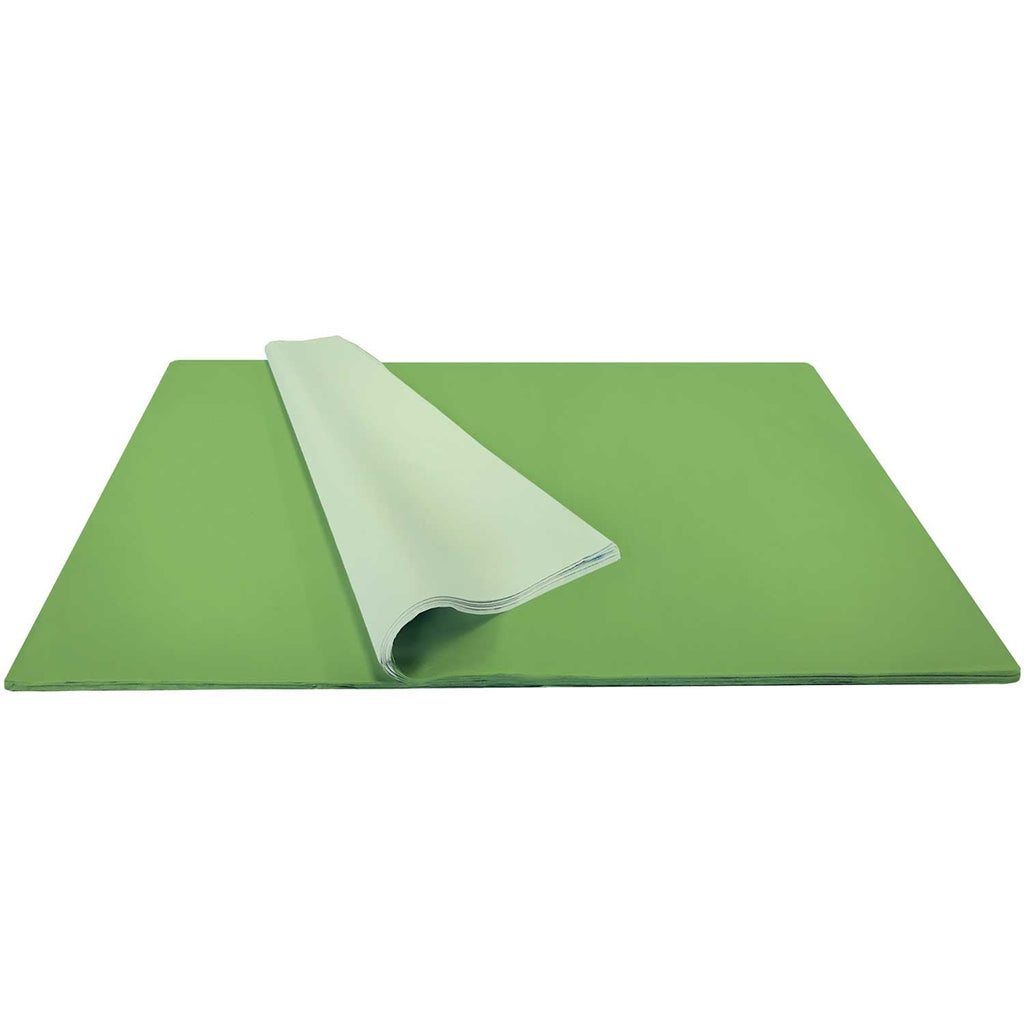 BFT41b Solid Color Lime Green Tissue Paper Bulk