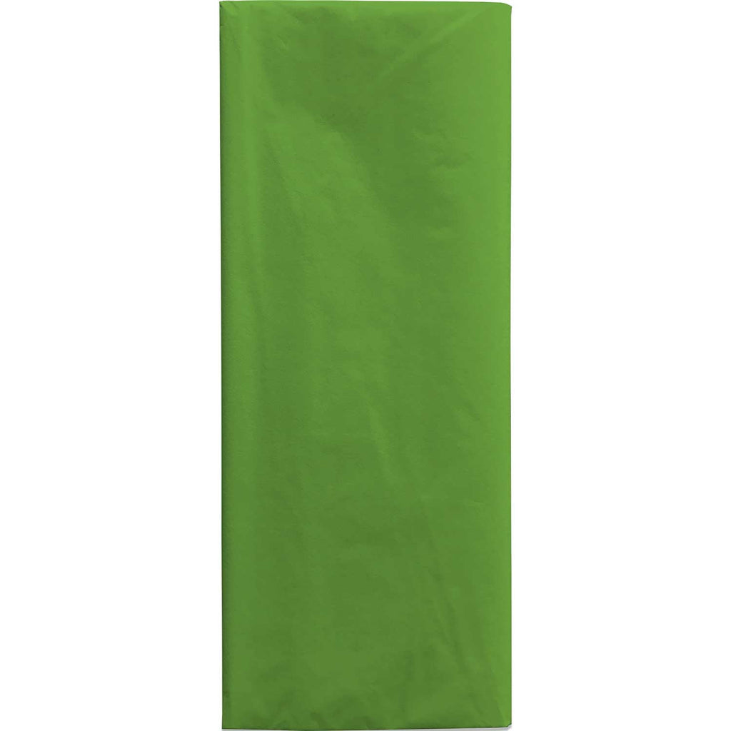BFT41c Solid Color Lime Green Tissue Paper Folded Pack