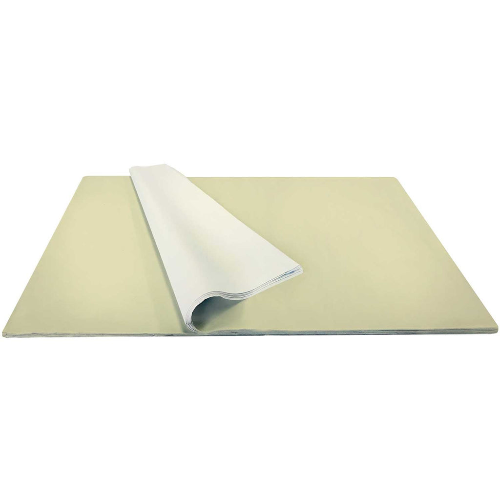 BFT43b Solid Color Pastel Yellow Tissue Paper Bulk