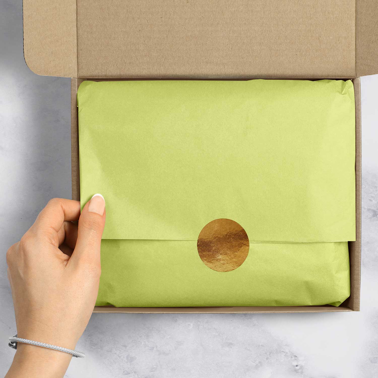 Neon Yellow Gift Tissue Paper – Present Paper