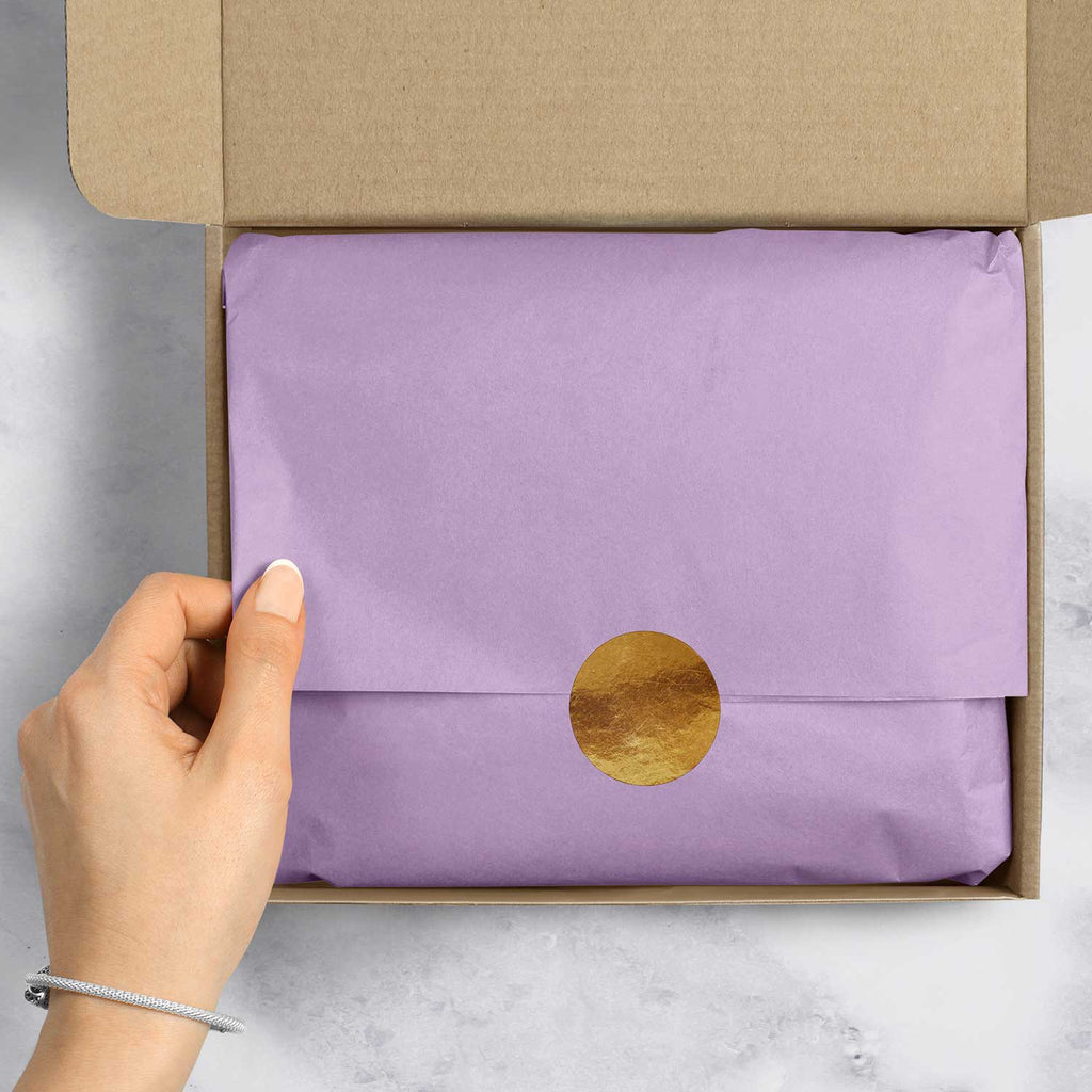 BFT61e Solid Color Lilac Tissue Paper Packaging