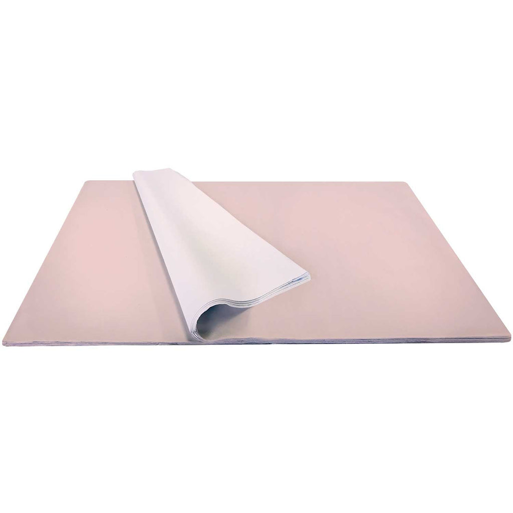 BFT74b Solid Color Rose Tissue Paper Bulk