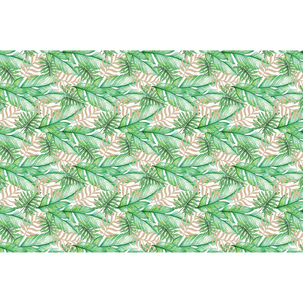 BPT276d Tropical Leaves Gift Tissue Paper Full Sheet
