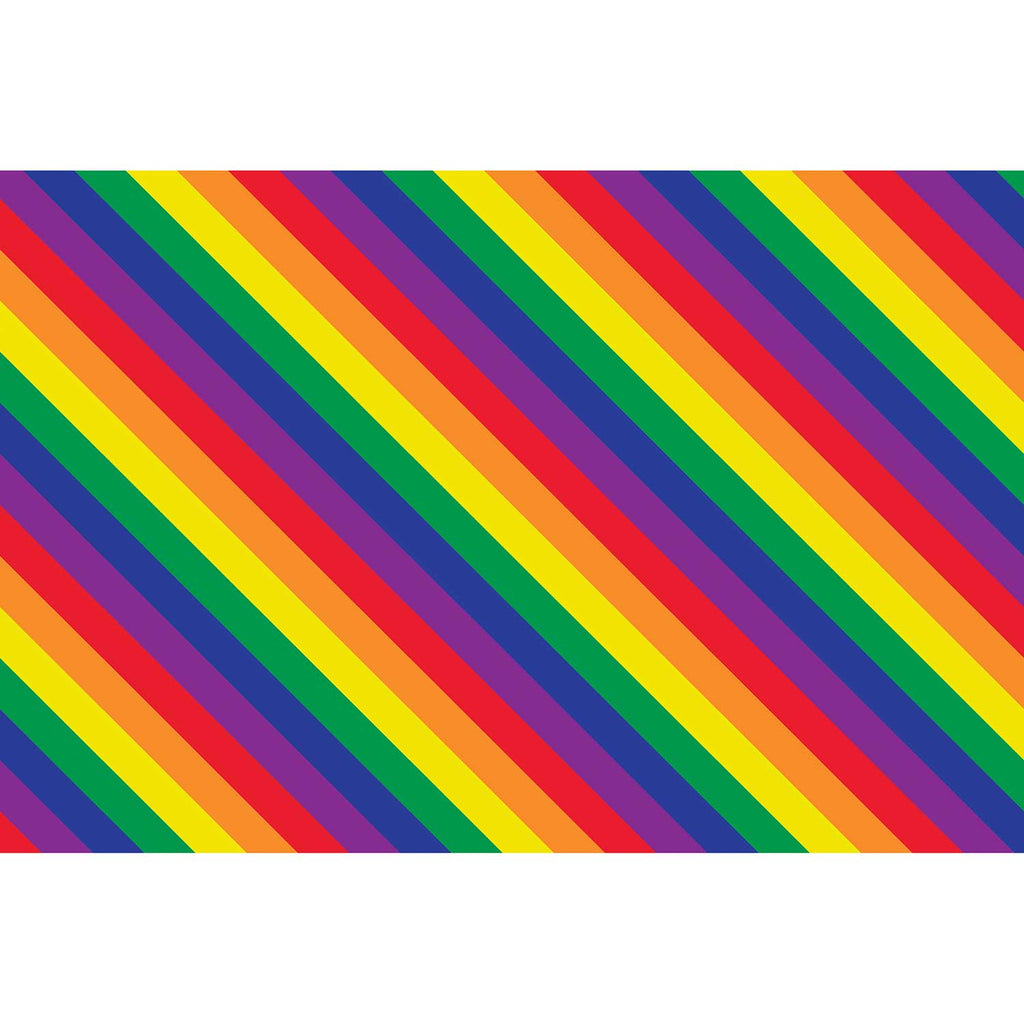 BPT335d Rainbow Stripe Pride Tissue Paper Full Sheet
