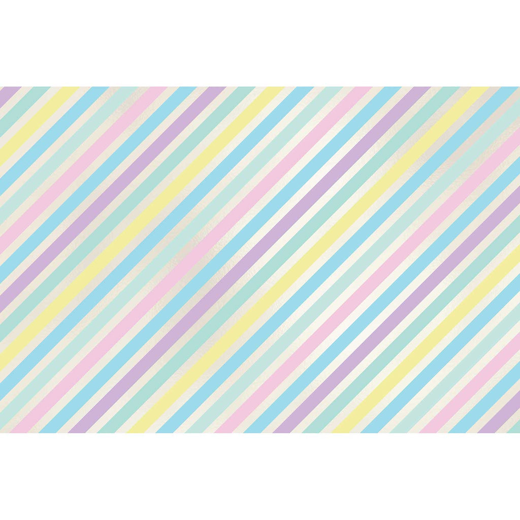 BPT345d Pastel Stripe Baby Tissue Paper Full Sheet