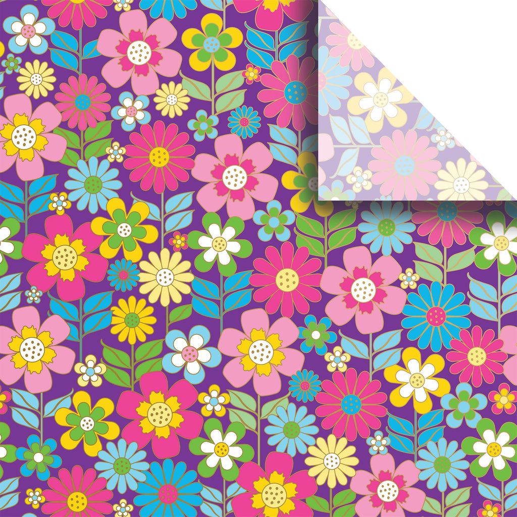Dazzling Daisies Floral Gift Tissue Paper Swatch