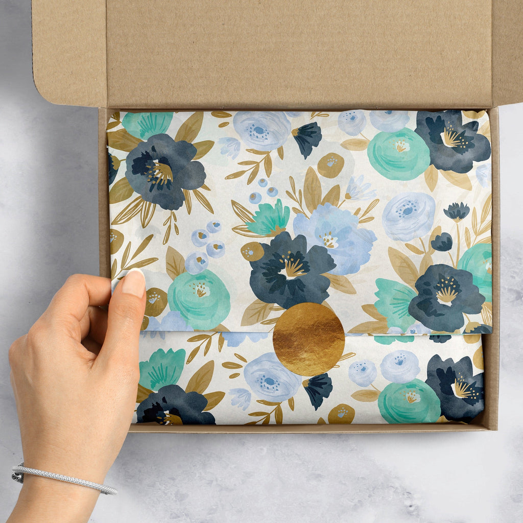 Fresh Flowers Floral Gift Tissue Paper Packaging