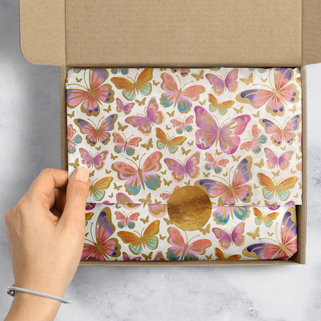 Beautiful Butterflies Gift Tissue Paper Packaging