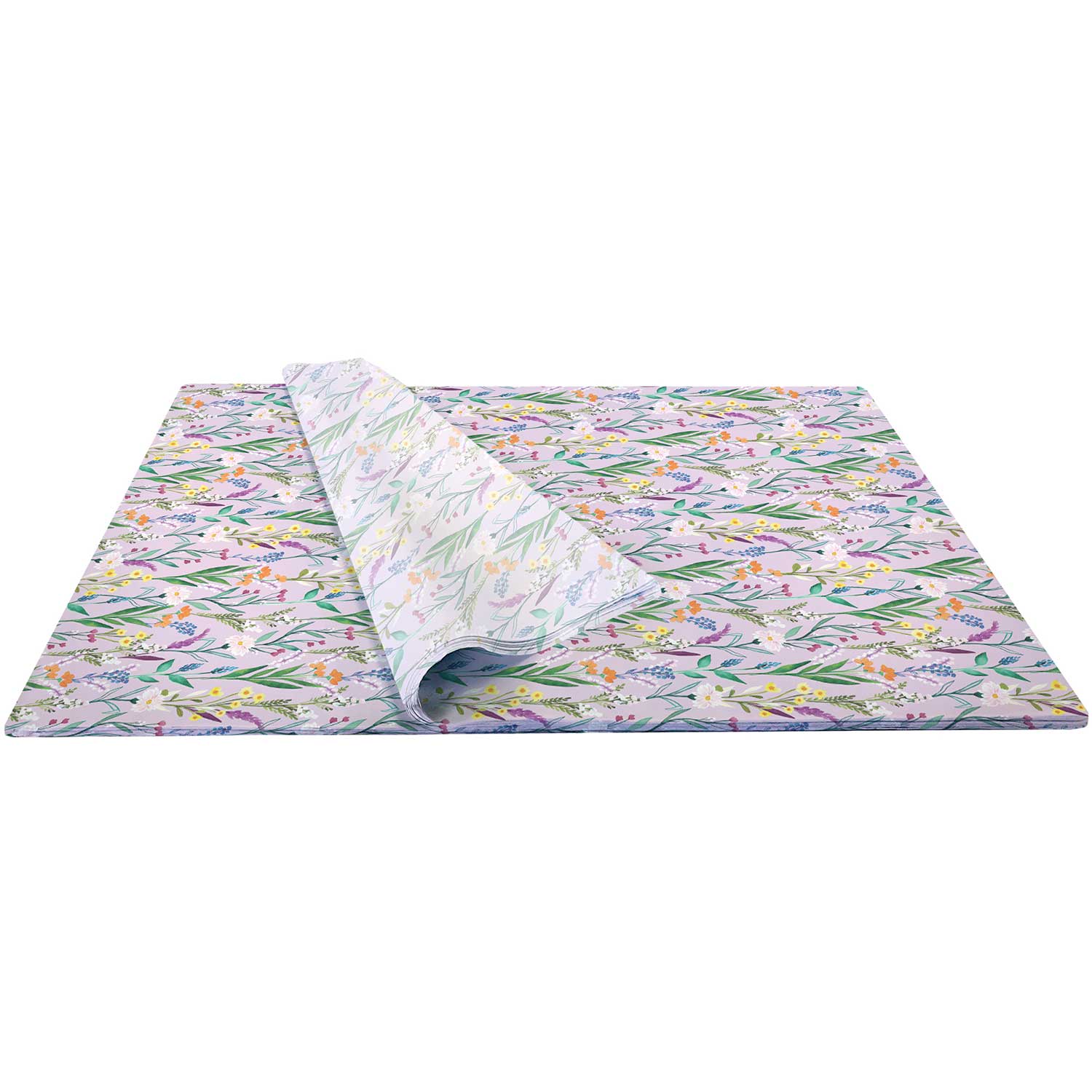 Floral Lines Tissue Paper 20 x 30 - Pattern Tissue Paper