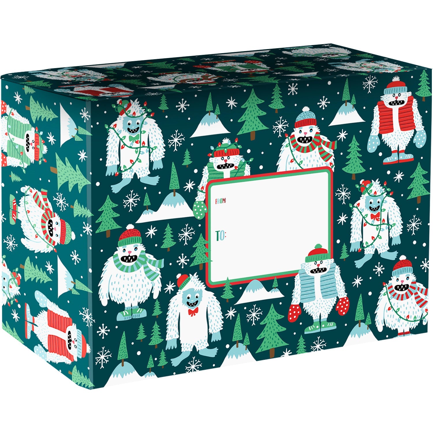 Christmas Yeti Box