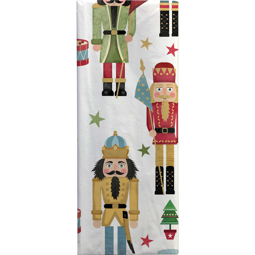 BXPT611c Nutcracker Christmas Gift Tissue Paper Folded Pack