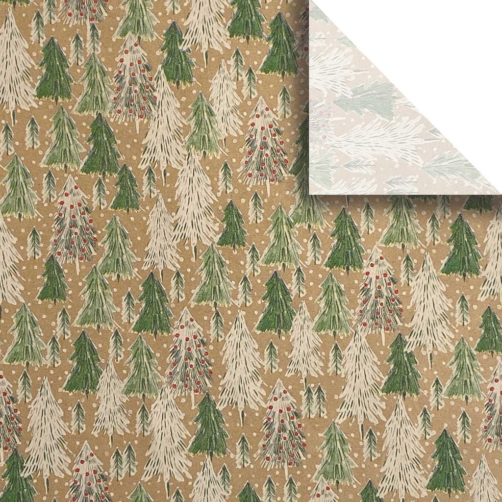 BXPT713a Christmas Tree Gift Tissue Paper Swatch
