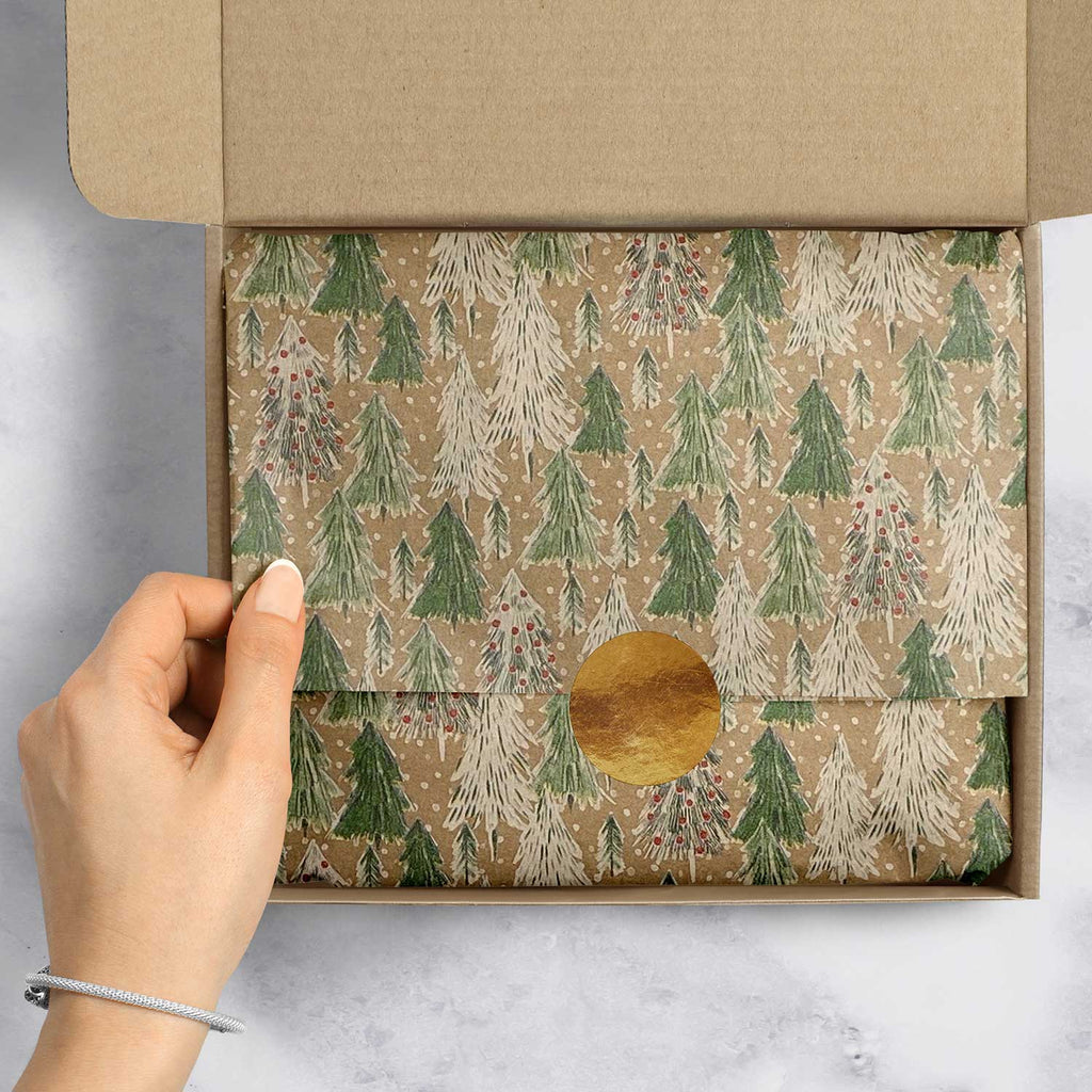 BXPT713e Christmas Tree Gift Tissue Paper Packaging