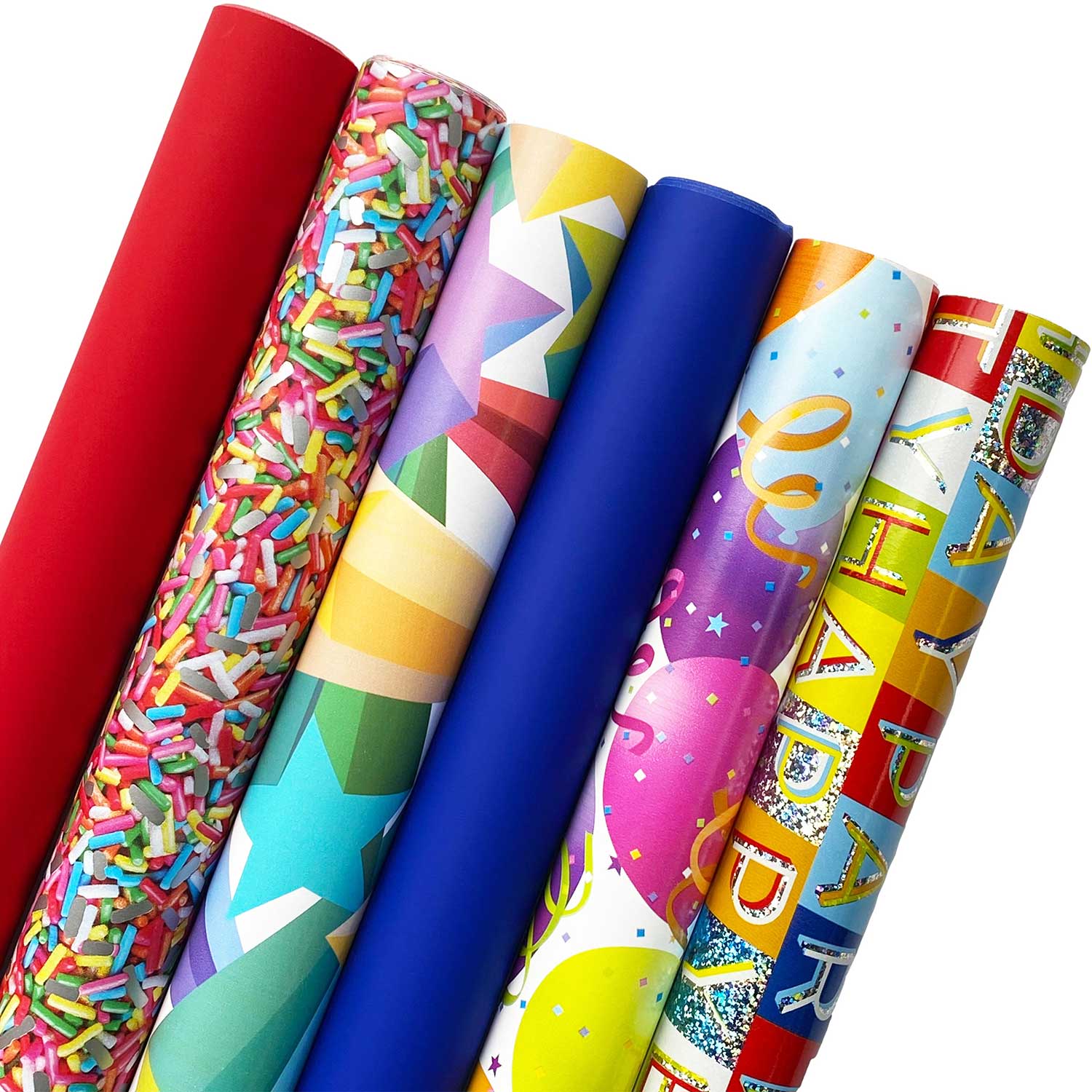Emoji Birthday - Reversible — Rich Plus Gift Wrapping Paper Wholesale