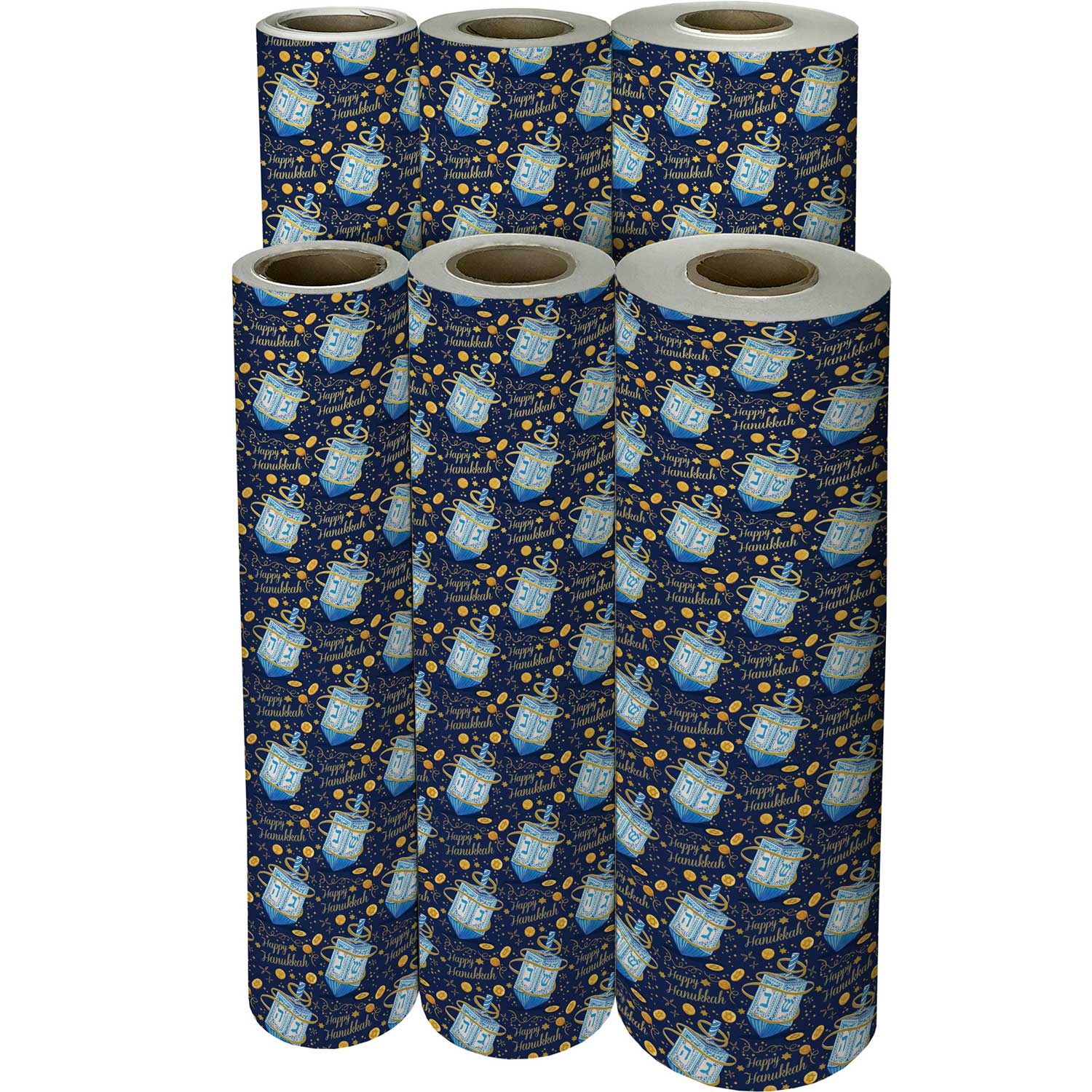 Matte Navy Blue Gift Wrap | Present Paper, 1/2 Ream 417 ft x 30 in